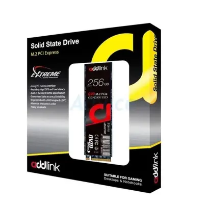 256 GB ADDLINK 2280 M2 PCIE GEN3X4 NVMe 3000/1000  