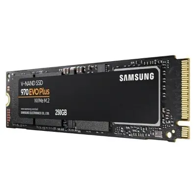 250 GB 970 EVO PLUS SAMSUNG NVME M.2 MZ-V7S250BW PCIE 3500-3300 MB/S  