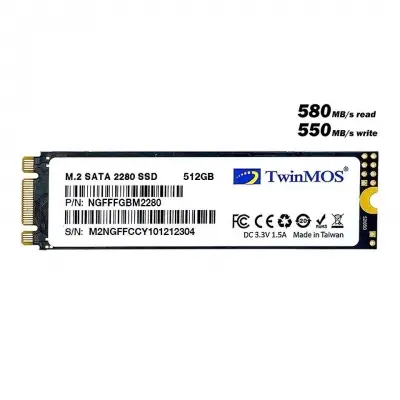 512 GB TWINMOS M.2 2280 SATA3 580/550 NGFFFGBM2280  