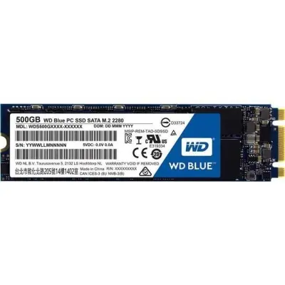 500 GB WD M.2 BLUE SATA 560MB/S 530MB/S WDS500G2B0B 