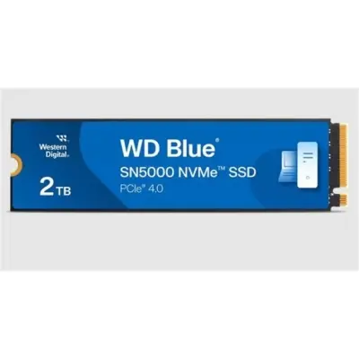 2 TB WD BLUE SN5000 PCI-4.0 5150MB/S 4850MB/S M2 SSD WDS200T4B0E 
