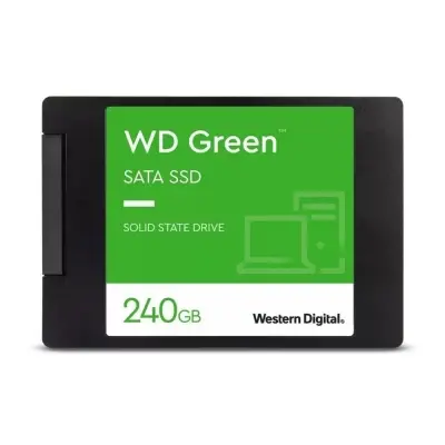 240 GB WD 2.5 GREEN 3D NAND 500MB/S 450MB/S WDS240G3G0A 