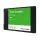 240 GB WD 2.5 GREEN 3D NAND 500MB/S 450MB/S WDS240G3G0A 