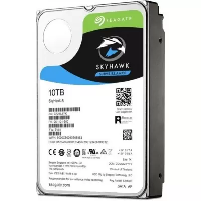 10 TB SEAGATE 3.5 SKYHAWK SATA 7200RPM 256MB 7/24 GUVENLIK ST10000VE001 (RESMI DIST GARANTILI)  