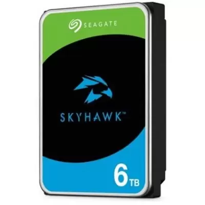 6 TB SEAGATE 3.5 SKYHAWK SATA 5400RPM 256MB 7/24 GUVENLIK ST6000VX009 (RESMI DIST GARANTILI)  