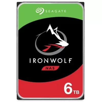 6 TB SEAGATE 3.5 IRONWOLF SATA3 5400RPM 256MB ST6000VN001 (RESMI DIST GARANTILI) 