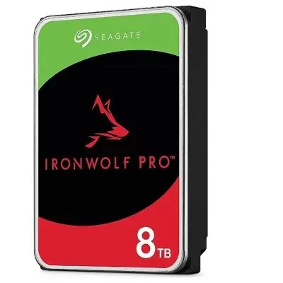 8 TB SEAGATE 3.5 IRONWOLF PRO SATA3 7200RPM 256MB ST8000NT001 (RESMI DIST GARANTILI)  