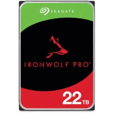 22 TB SEAGATE 3.5 IRONWOLF PRO SATA 7200RPM 512MB ST22000NT001 