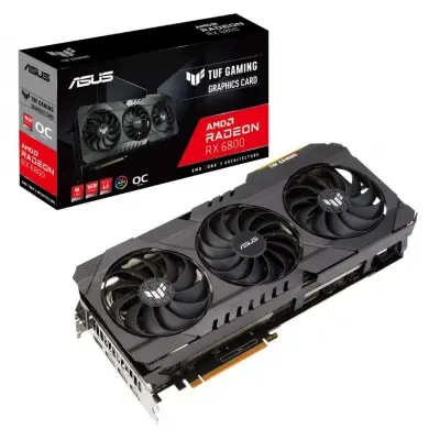 ASUS RADEON TUF-RX6800-O16G-GAMING 16GB GDDR6 256BIT 1XHDMI 3XDP EKRAN KARTI 