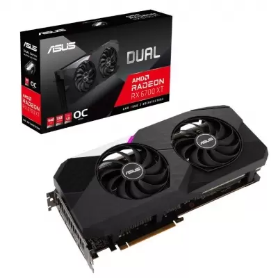 ASUS RADEON DUAL-RX6700XT-O12G 12GB GDDR6 192BIT 1XHDMI 3XDP EKRAN KARTI 