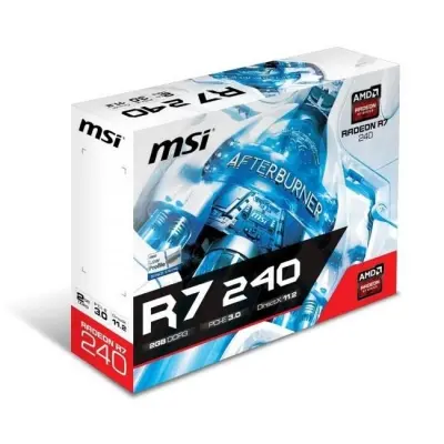 MSI R7240-2GD3 LPV1 2GB DDR3 128B VGA DVI HDMI 