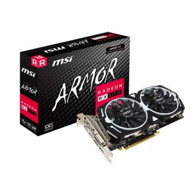 MSI RX570 ARMOR 4G OC GDDR5 256B DVI HDMI  