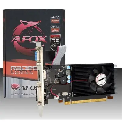 AFOX RADEON AFR5220-1024D3L9 R5220 1GB DDR3 64B 1XVGA 1XHDMI 1XDVI 