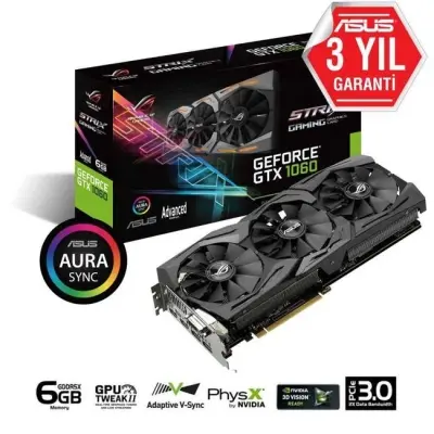 ASUS STRIX GTX1060 A6G GAMING DDR5 192B DVI 2HDMI 