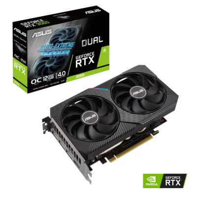 ASUS GEFORCE DUAL-RTX3060-O12G-V2 12GB GDDR6 192BIT 1XHDMI 3XDP EKRAN KARTI 