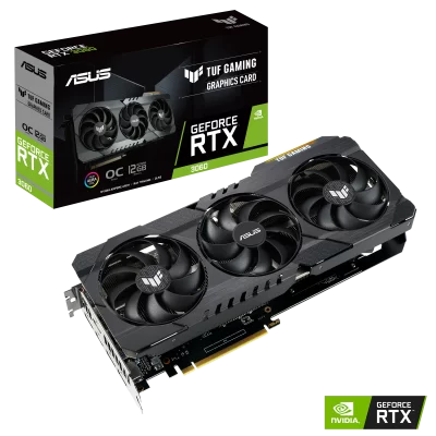 ASUS GEFORCE TUF-RTX3060-O12G-V2-GAMING 12GB GDDR6 192BIT 2XHDMI 3XDP EKRAN KARTI  