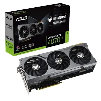 ASUS GEFORCE TUF-RTX4070TI-O12G-GAMING 12GB GDDR6X 192BIT 2XHDMI 3XDP EKRAN KARTI  