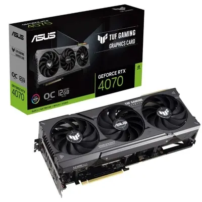 ASUS GEFORCE TUF-RTX4070-O12G 12GB GDDR6X 192BIT 1XHDMI 3XDP EKRAN KARTI  