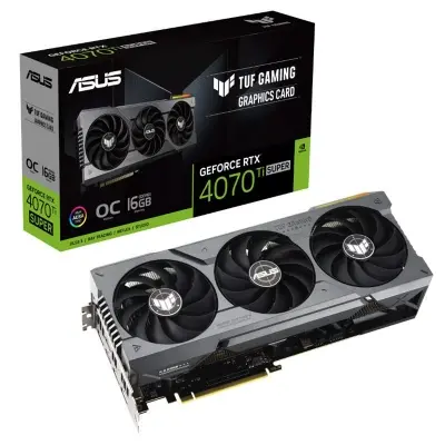 ASUS GEFORCE TUF-RTX4070TIS-O16G-GAMING 16GB GDDR6X 256BIT 2XHDMI 3XDP EKRAN KARTI  