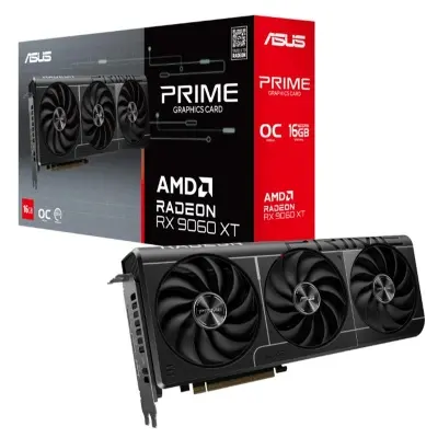 ASUS GEFORCE PRIME-RX9060XT-O16G 16GB GDDR6 128BIT 1XHDMI 2XDP EKRAN KARTI 