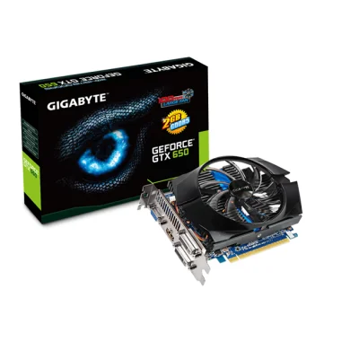 GIGABAYTE GTX650OC-2GB GDDR5 128BIt 2xDVI HDMI 