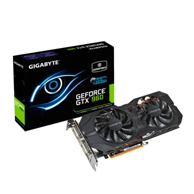 GIGABYTE GV-N960WF2OC 2GB GDDR5 128 BIt HDMI 16X 