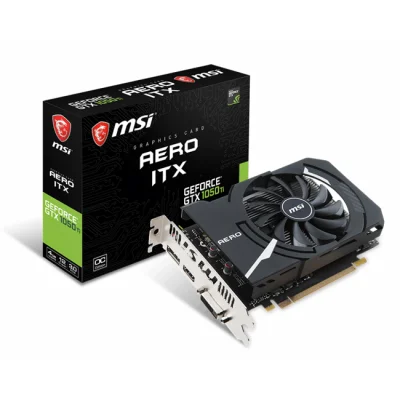 MSI GTX1050TI AERO ITX 4G OCV1 DDR5 128B 1XHDMI 1XDP 1XDVI 