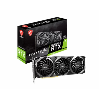 MSI GEFORCE RTX3060 VENTUS 3X 12G OC 12GB GDDR6 192BIT 1XHDMI 3XDP EKRAN KARTI  