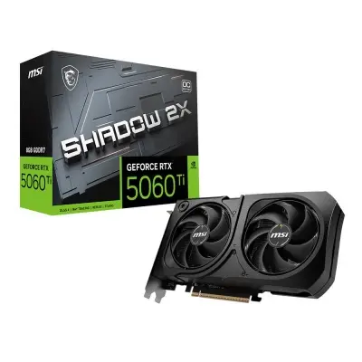 MSI GEFORCE RTX5060TI 8G SHADOW 2X OC PLUS 8GB GDDR7 128BIT 1XHDMI 3XDP EKRAN KARTI 