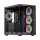 1ST PLAYER SP8 SİYAH 750W 80+ SILVER ATX 3.1 ARGB 7X12CM FAN TEMPERLİ CAM USB 3.0 ATX KASA 