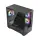 1ST PLAYER MIKU Mİ5 SİYAH 750W 80+ ATX 3.1 SILVER ARGB 6X12CM FAN TEMPERLİ CAM USB 3.0 M-ATX KASA 