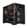 1ST PLAYER UVIEW UV6 SİYAH 750W 80+ SILVER ATX 3.1 ARGB 3X12CM FAN PANORAMİK TEMPERLİ CAM USB 3.0 M- 