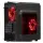 DARKI F40 2xRED LED PENC.GAMING USB3.0 SİYAH 400W 