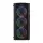 EVEREST FLAT MESH PSU YOK 4X120MM RGB FANLI TEMPERED GLASS GAMING KASA