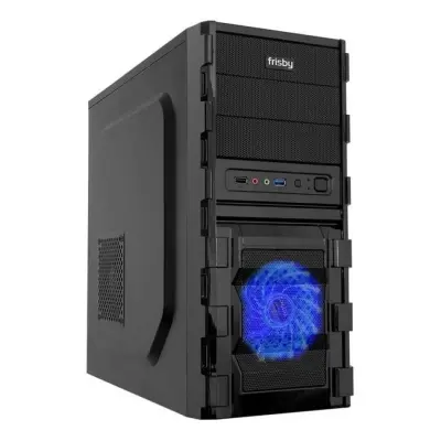 FRISBY FC-8870G 400W 2X120MM FAN USB 3.0 MIDI TOWER SİYAH KASA 