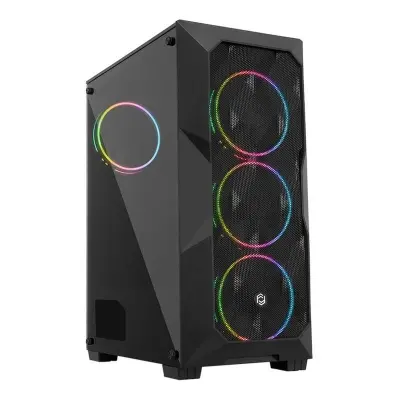 FRISBY FC-9425G PSU YOK DOUBLE SLIM RGB FAN MESH KASA  