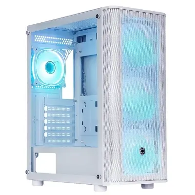 FRISBY CM-106 650W 80+ DOUBLE ARGB GAMING BEYAZ MESH KASA 