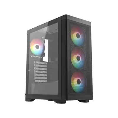 FRISBY FC-9480G 600W +80 BRONZE RGB 4X8120MM FAN  GAMİNG SİYAH KASA 