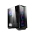 MSI MPG GUNGNIR 110R TEMPERLI CAM 1X120MM 3XARGB FAN PSU YOK GAMING SİYAH KASA