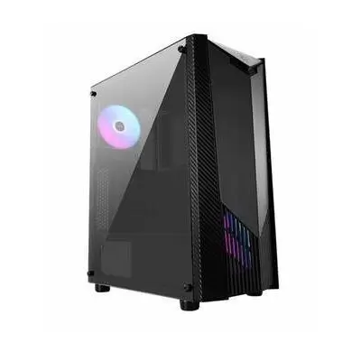 MSI MAG SHIELD 110R TEMBERLI CAM 2X120MM ARGB FAN PSU YOK GAMING SİYAH KASA