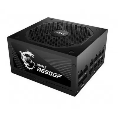 MSI MPG A650GF 650W AKTIF PFC 140MM FAN 80+ GOLD POWER SUPPLY  