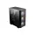 MSI MAG FORGE M100R TEMPERLI CAM 3X120MM 1X120MM ARGB FAN PSU YOK MATX GAMING SİYAH KASA