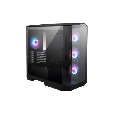 MSI MAG PANO M100R PZ TEMPERLİ CAM 3X120MM 1X120MM ARGB FAN MATX GAMING BİLGİSAYAR KASASI SİYAH 