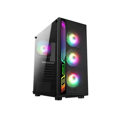RAMPAGE RAMPART MESH 4*12cm RGB 80 PLUS BRONZ 600W 