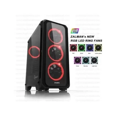 ZALMAN Z7 NEO 4X120CM RGB FAN PENC.MIDI KASA 700W 