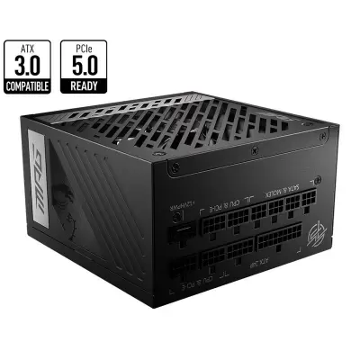 MSI MPG A850G PCIE5 850W 80+ POWER SUPPLY  