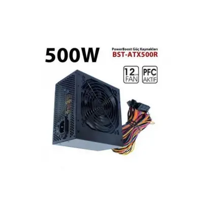POWER BOOST QUARK APFC 12CM FAN POWER 500W 