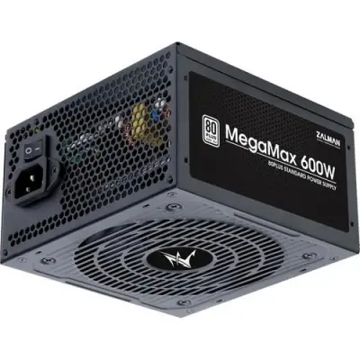 ZALMAN ZM600-TXII 600W 80+ DUAL FORWARD 120MM FAN POWER SUPPLY  