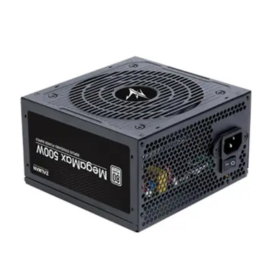 ZALMAN ZM500-TXII 500W 80+ DUAL FORWARD 120MM FAN POWER SUPPLY  