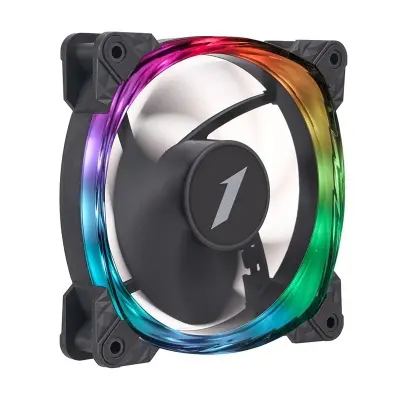 1ST PLAYER FS7 120MM ARGB PWM TEKLİ SİYAH KASA FANI 